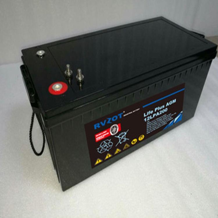 RUZET 蓄电池12LPA200 法国12V200Ah免维护铅酸蓄电池
