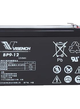 VISENCH威神12V9AH蓄电池