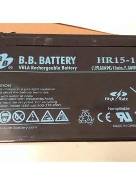 BB蓄电池BP15-12 美美蓄电池12V1H APC UPS电源内置蓄电池