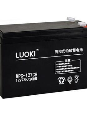 阀控式铅酸蓄电池MPC1224CH 12V24AH/20HR电厂供电 UPS