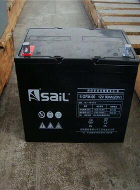扬州12V90AH电池6-GFM-90 储能用免维护带线蓄电池