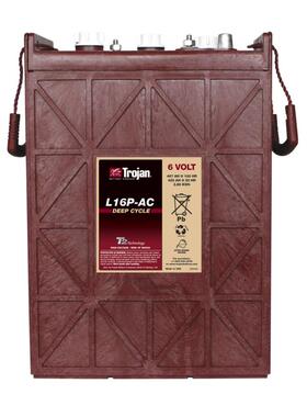 美国邱健Trojan蓄电池L16P-AC6V420AH高尔夫球车进口蓄电池