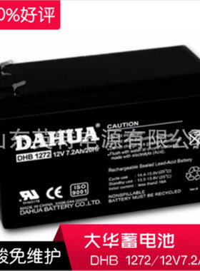DAHUA大华蓄电池B1272V7.