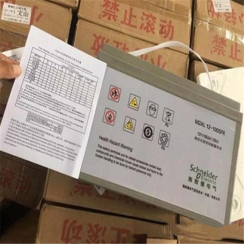 APC M2AL12-100蓄电池12V100AH阀控式免维护太阳能蓄电池