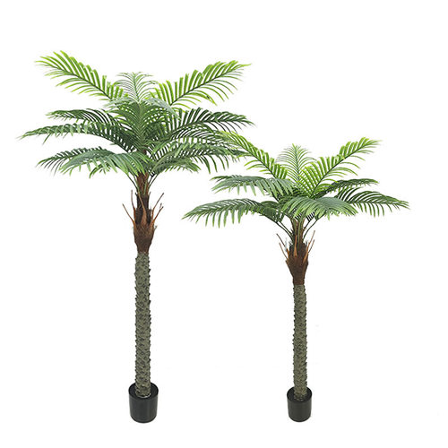 仿真椰子树针葵盆栽假塑植物造景