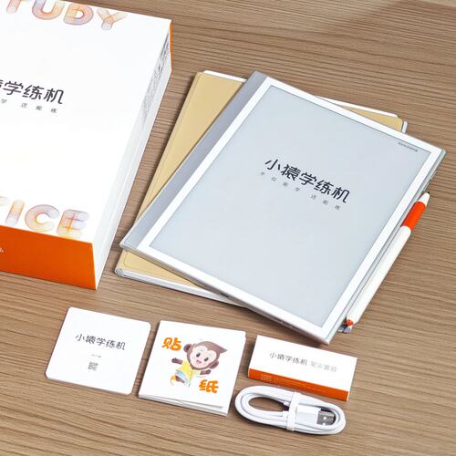 小猿学练机S2 Pro 10.3英寸墨水屏类纸显示0蓝光0频闪AI精准学习海量资源覆盖全学段高智慧拍题