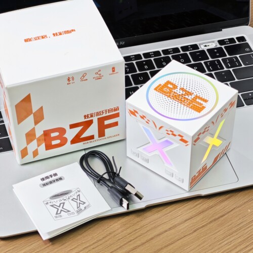 BZF-A1炫彩蓝牙音箱 蓝牙5.4 5w功率 TWS互联 BT播放 1200mAh电池