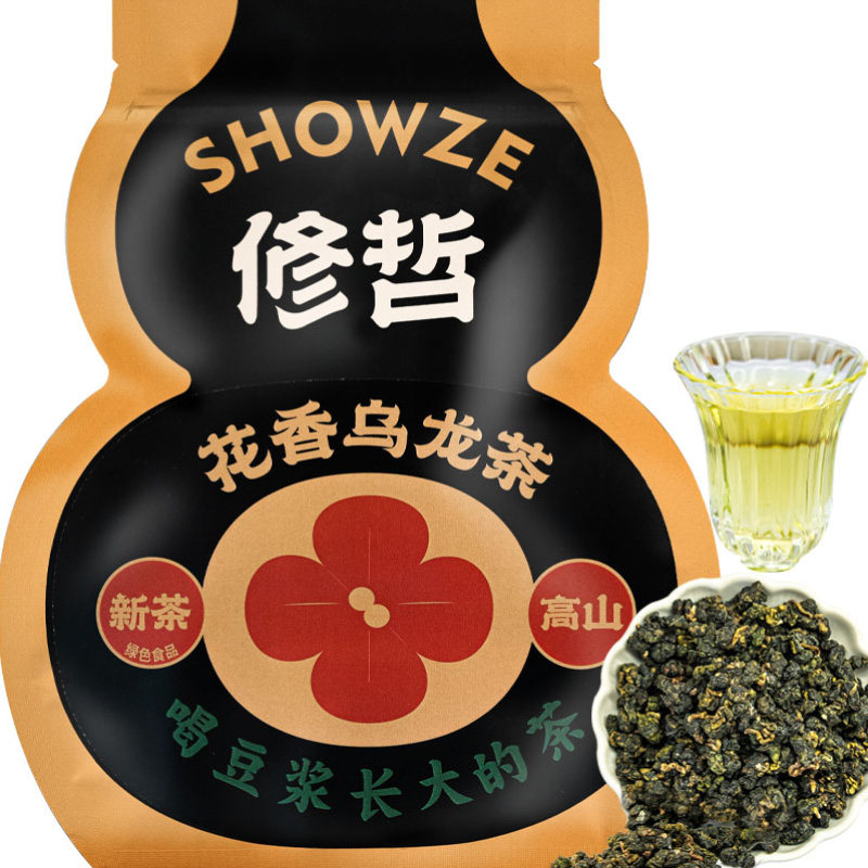 修哲花香乌龙茶台湾高山茶花香型100g可冷泡新茶