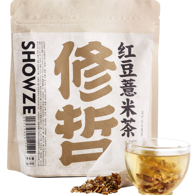 修哲红豆薏米茶养生苦荞大麦菊花薏仁赤小豆茶组合花草茶包180g