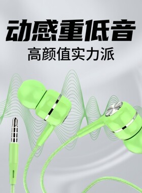 好音质耳机适用于金立小米OPPO华为vivo手机Typec通用线控带麦K歌