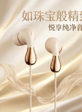 适用于黑鲨有线耳机游戏电竞专用入耳式带麦吃鸡3.5mm接口type-c
