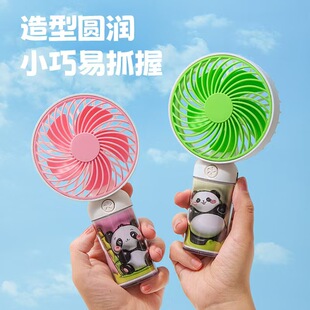新款小风扇桌面卡通户外便携式手持usb充电迷你风扇ins便携清凉