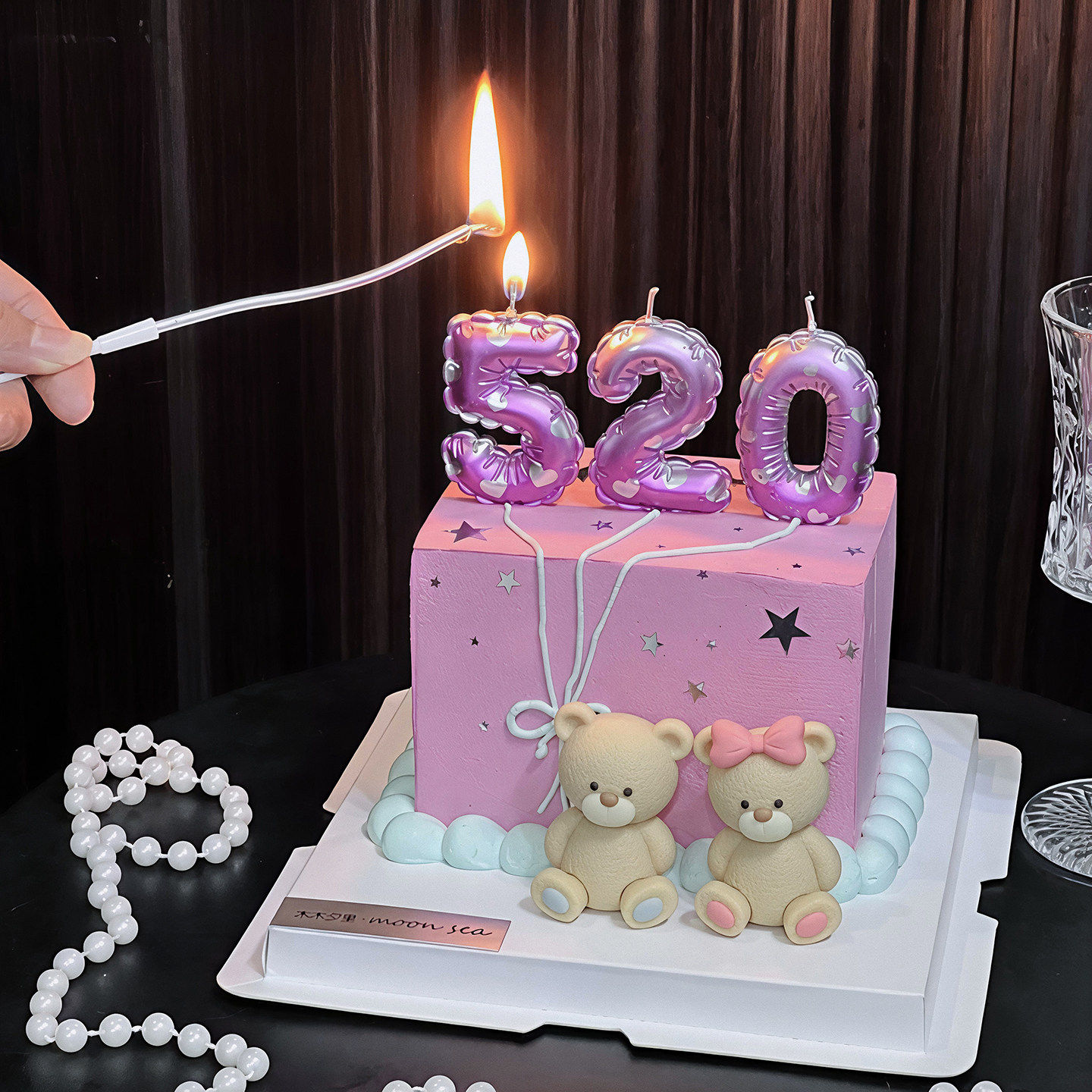 情人节网红烘焙蛋糕装饰插件坐姿蝴蝶结小熊520数字蜡烛插件,节庆用品/礼品,蛋糕/烘焙装饰用品,淘宝优惠券,粉丝福利购,淘宝优惠卷