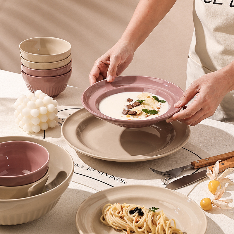 cookzone陶瓷北欧风餐盘