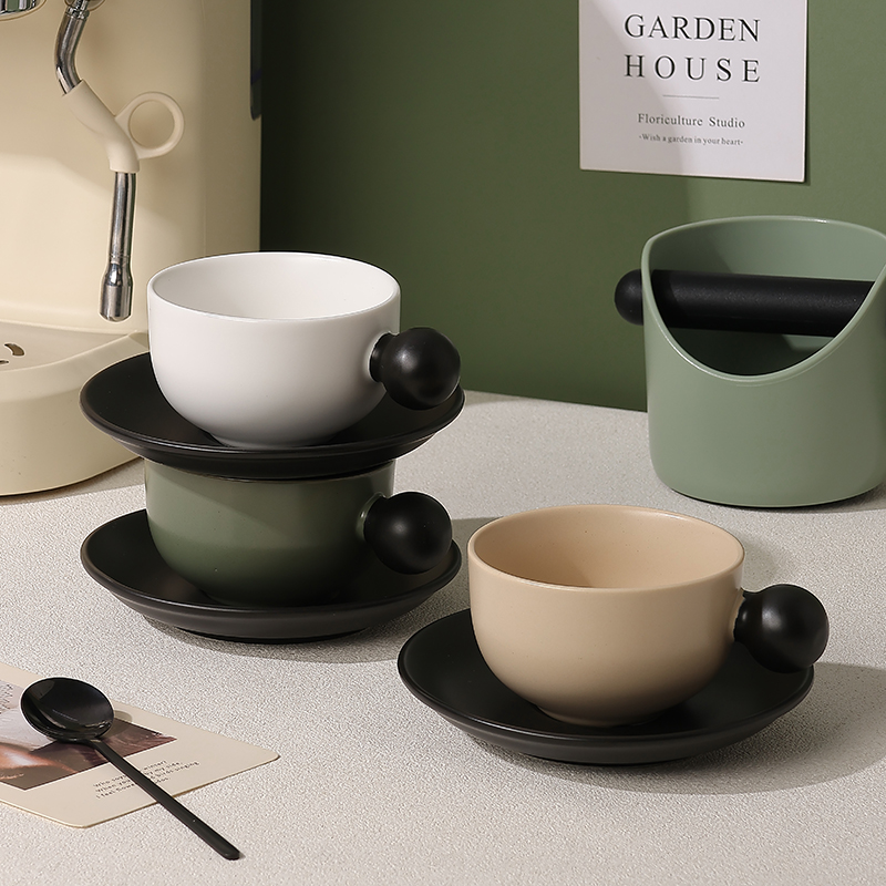 cookzone复古小众设计感咖啡杯