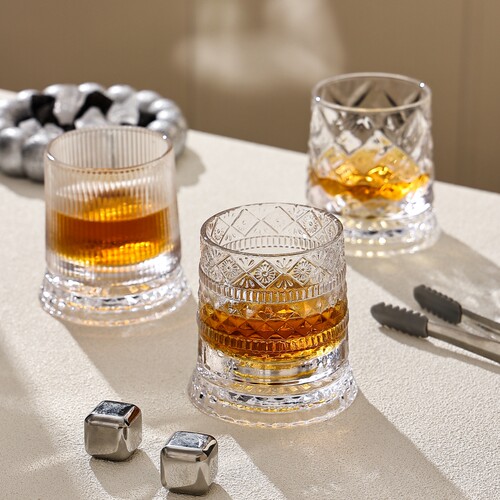 cookzone玻璃旋转酒杯