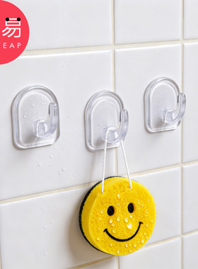 挂钩/迷你A1zoq001-家用免打孔挂钩粘钩粘贴厨房卫生间门后挂勾