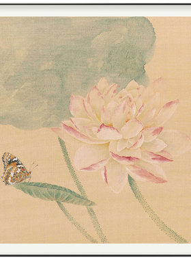 李妍【梦入芙蓉浦】版画