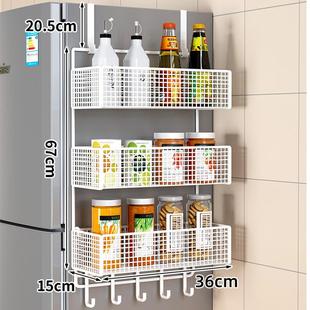 衣柜侧面置物架柜子外侧边挂衣架宿舍收纳免打孔壁挂衣钩挂架挂钩