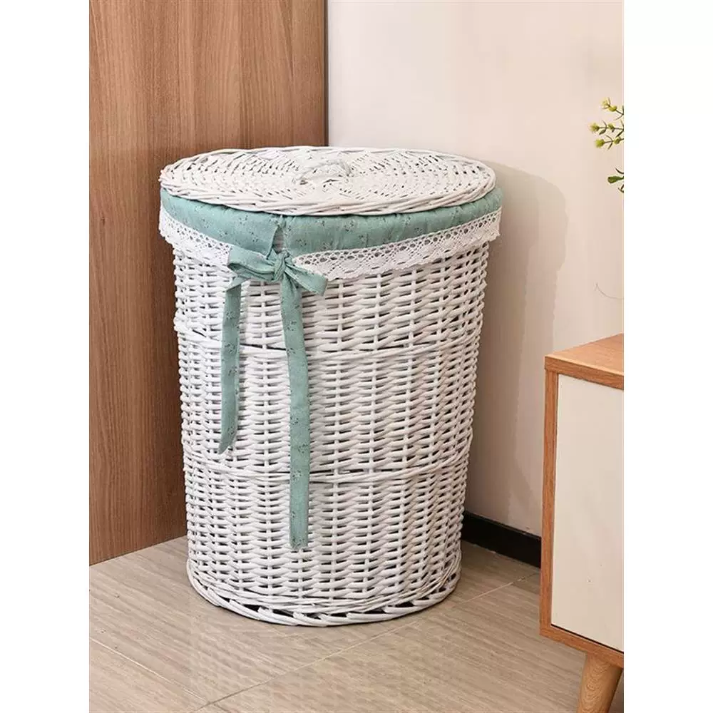 Big cloth, woven laundry basket, storage basket