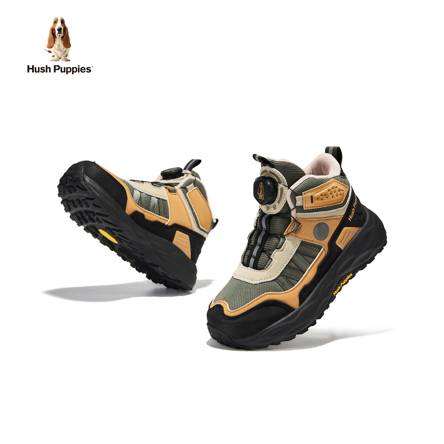 暇步士儿童棉鞋冬季加绒保暖