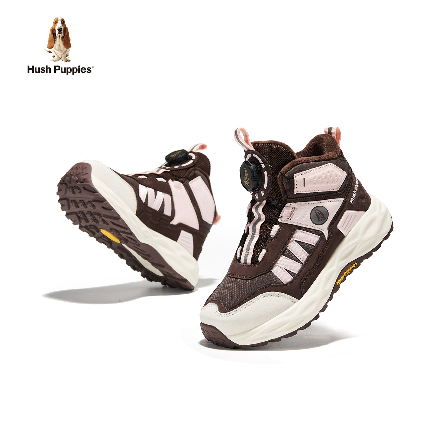 暇步士儿童棉鞋冬季加绒保暖