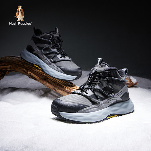 暇步士童鞋户外鞋加绒保暖