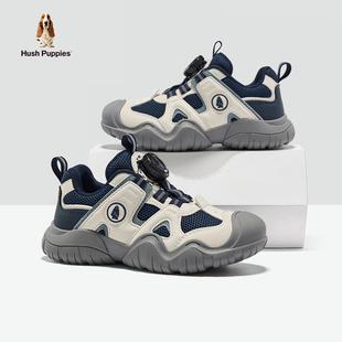 跑步户外登山透气网面男童鞋 男孩大童新款 子 儿童运动鞋 暇步士童鞋