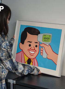 无聊计划 JoanCornella西班牙艺术挂画卧室装饰画ins小众客厅壁画