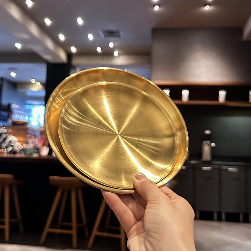 心动餐具【三倍加厚】304不锈钢西餐盘烧烤盘韩式不锈钢烤肉盘子,餐饮具,盘,淘宝优惠券,粉丝福利购,淘宝优惠卷