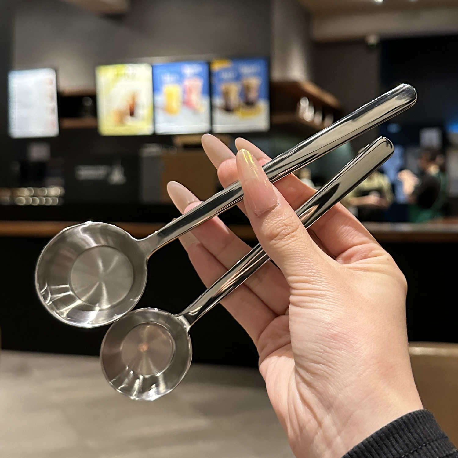 喝汤勺粥勺量杯勺18/10不锈钢