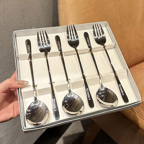 304食品级不锈钢韩式长柄勺子