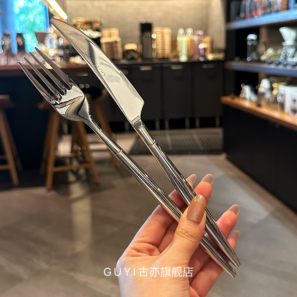 轻奢牛排刀叉套装18/10不锈钢