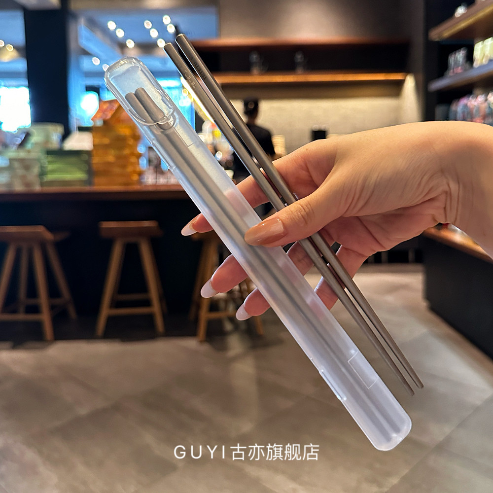 便携纯钛筷子！家用防霉图片