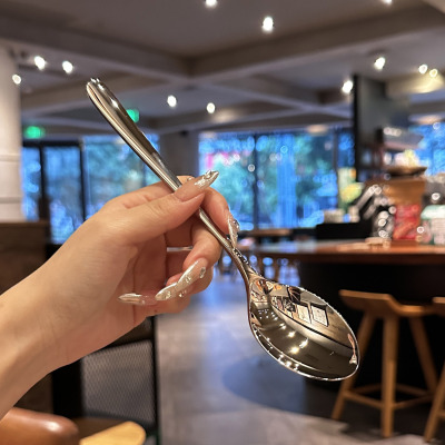 品级316主餐勺喝汤勺吃饭勺