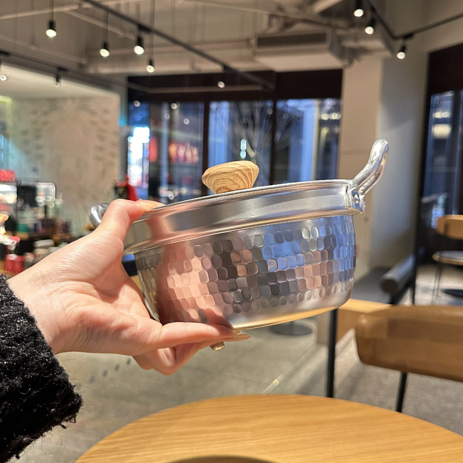 纯手工打造！出韩国 桌面小火锅寿喜锅拉面锅汤锅双耳雪平锅子