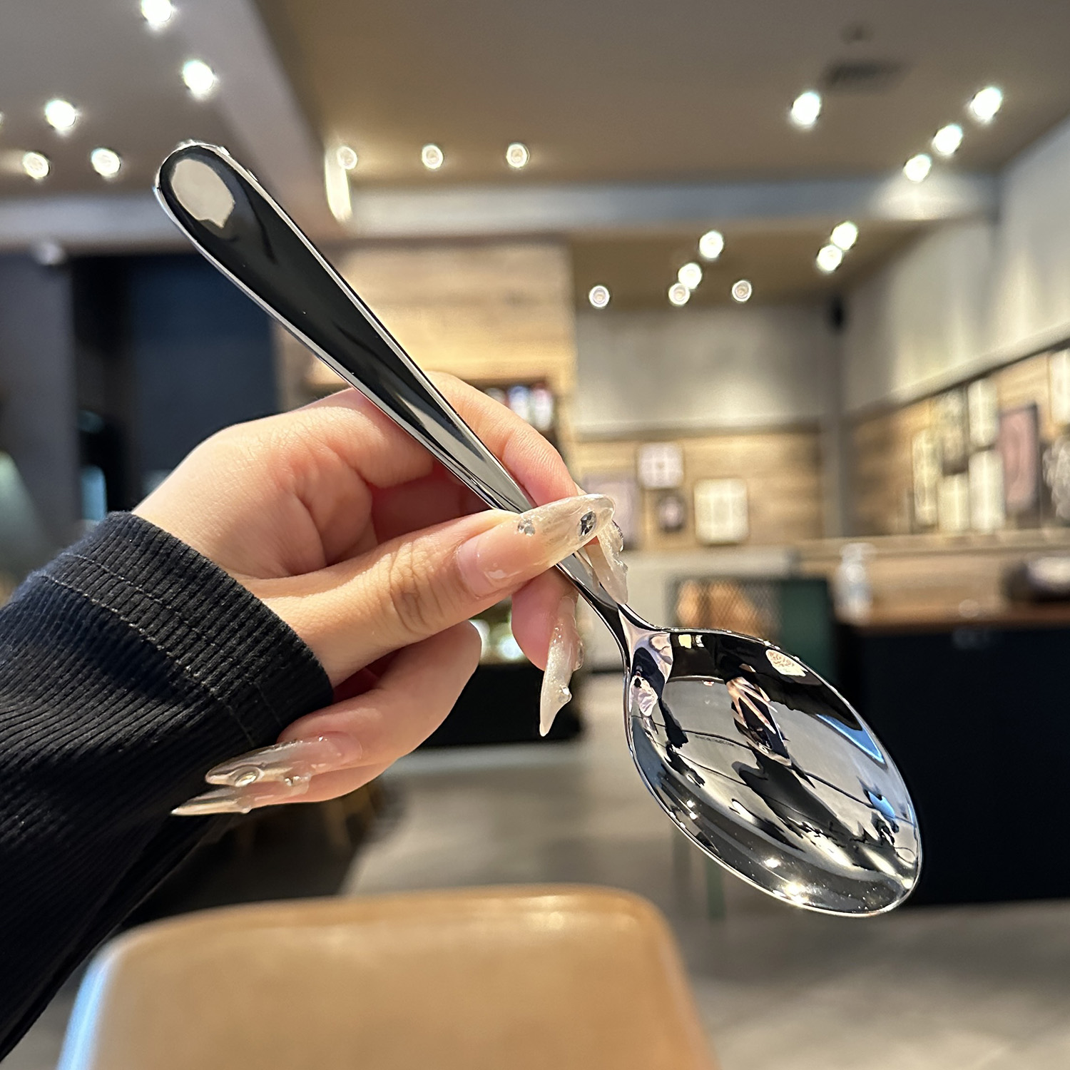 酒店定制款主餐勺18/10不锈钢