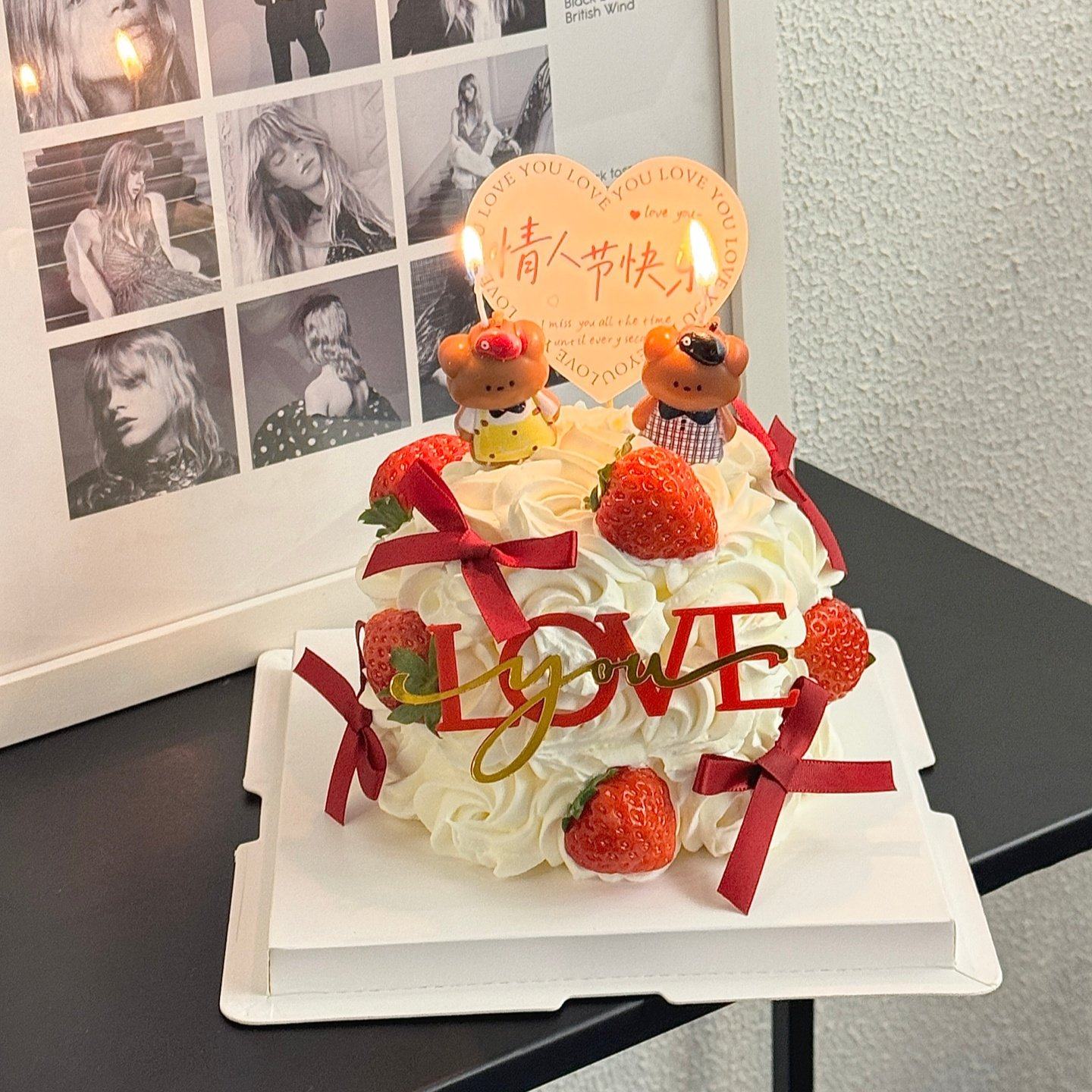 2.14情人节蛋糕装饰情侣节日快乐爱心卡片插牌love亚克力装扮插件,节庆用品/礼品,节日装扮用品,淘宝优惠券,粉丝福利购,淘宝优惠卷