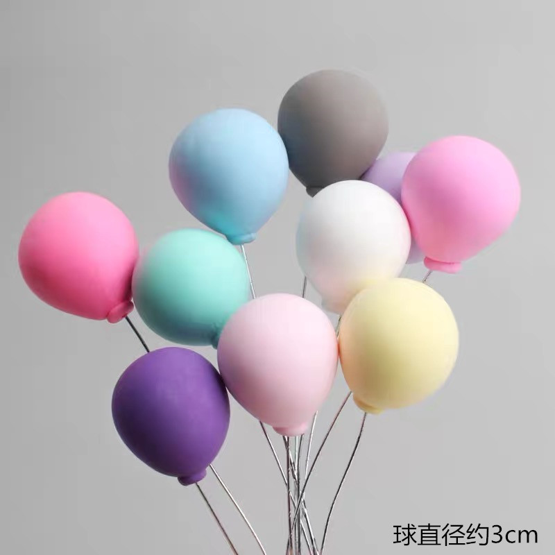 烘焙网红泡沫铁丝黄色蛋糕装饰