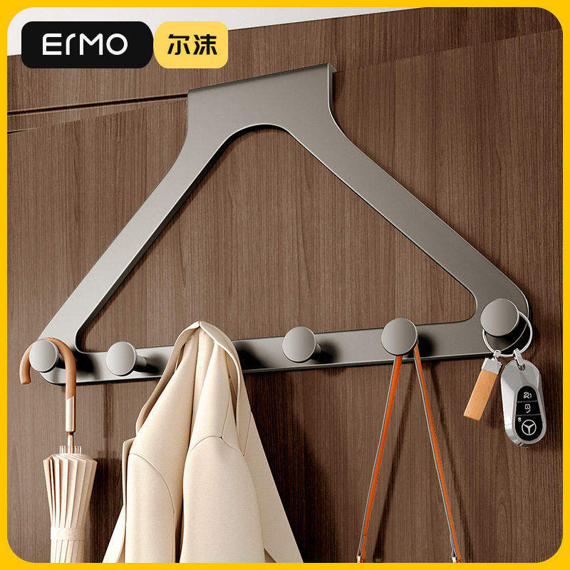 门后挂钩免打孔挂衣架卧室转角放衣架衣柜侧面衣帽架门上衣服挂架,收纳整理,挂门置物架,淘宝优惠券,粉丝福利购,淘宝优惠卷