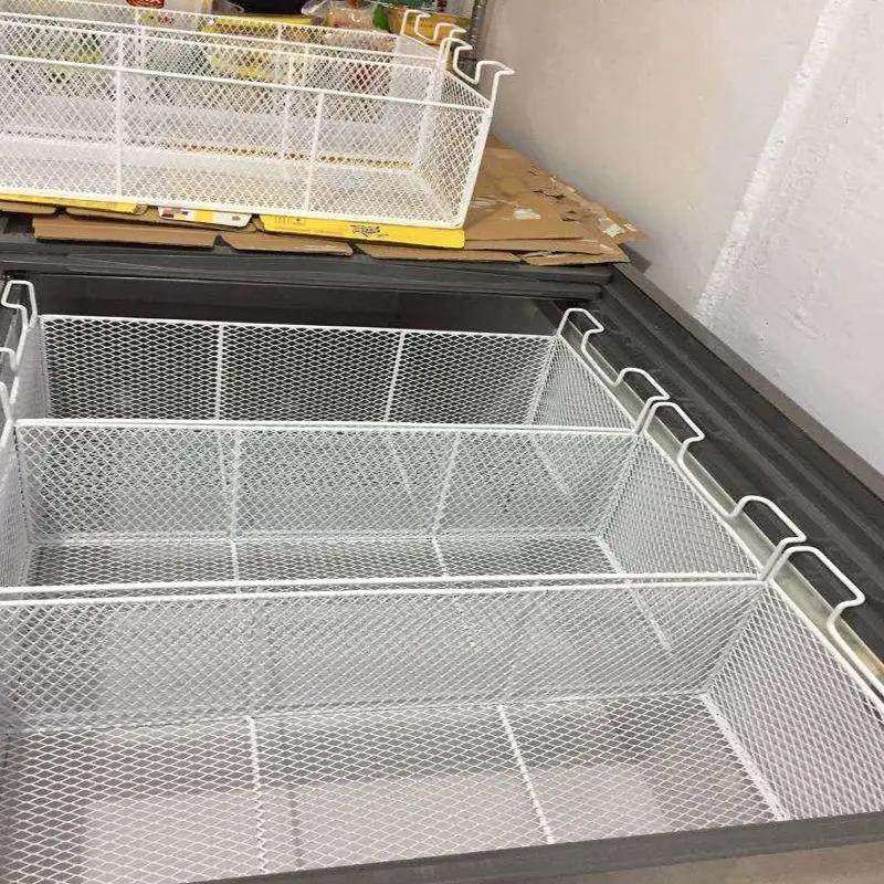 冰柜内部置物架冰箱分隔盒内置物筐栏专用篮子收纳整理神器挂篮大,收纳整理,冰柜置物架,淘宝优惠券,粉丝福利购,淘宝优惠卷