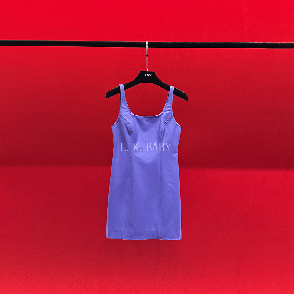【L.K.BABY】  法式温柔修身显高吊带连衣裙172