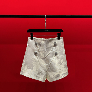 国风提花jacquard短裤 新中式 jacquard 037 L.K.BABY