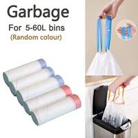 5 Rolls Large Capacity Garbage Bag 20L/30L/60L Smart Trash C thumbnail 5