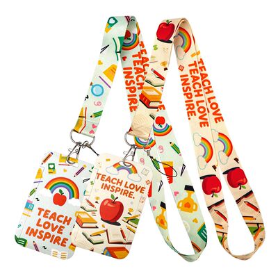 Credential Holder School Lanyards for Key Neck Strap For Car