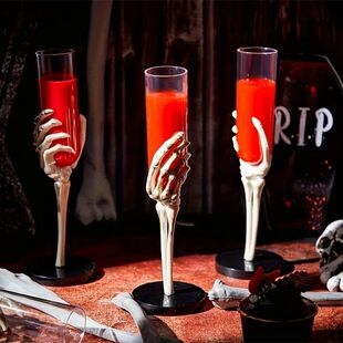 Halloween Horror Skull Arm Wine Glass Halloween Party Haunte