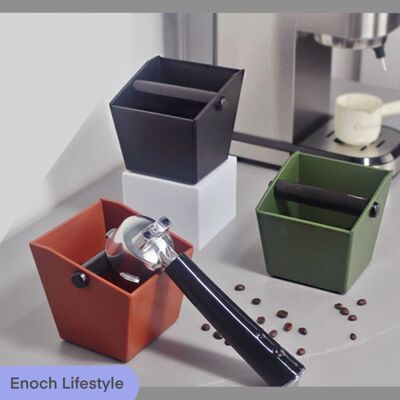 Coffee Knock Box Espresso Grounds Container Dump Bin Bucket
