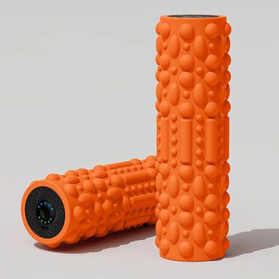 Electric Vibrating Foam Roller Massage Column Rechargeable E
