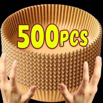 Round Air Fryer Paper Disposable Non-Stick Airfryer Baking P