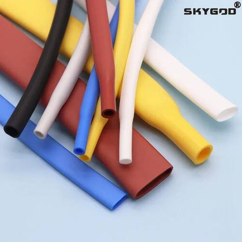 Silicone Heat Shrink Tube 0.8~30mm Diameter Flexible Cable S